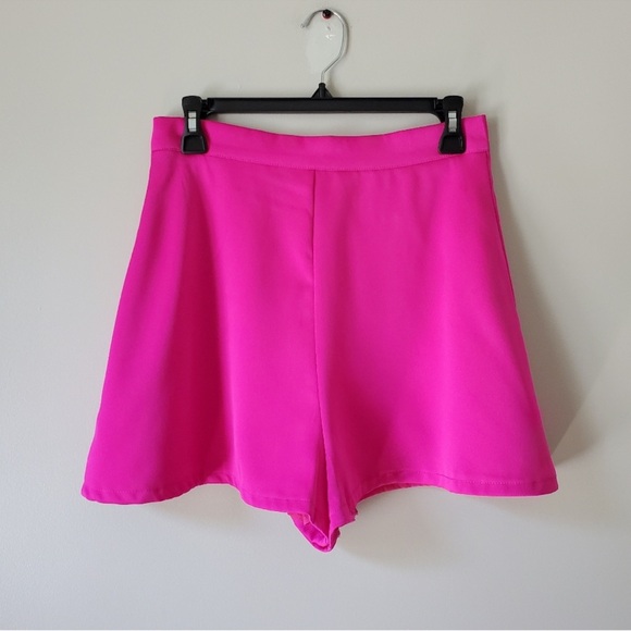DO+BE Pants - DO+BE | Bright Fuchsia Pink High Waist Shorts NWOT | M